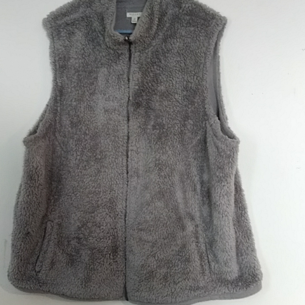Faux fur vest 2x